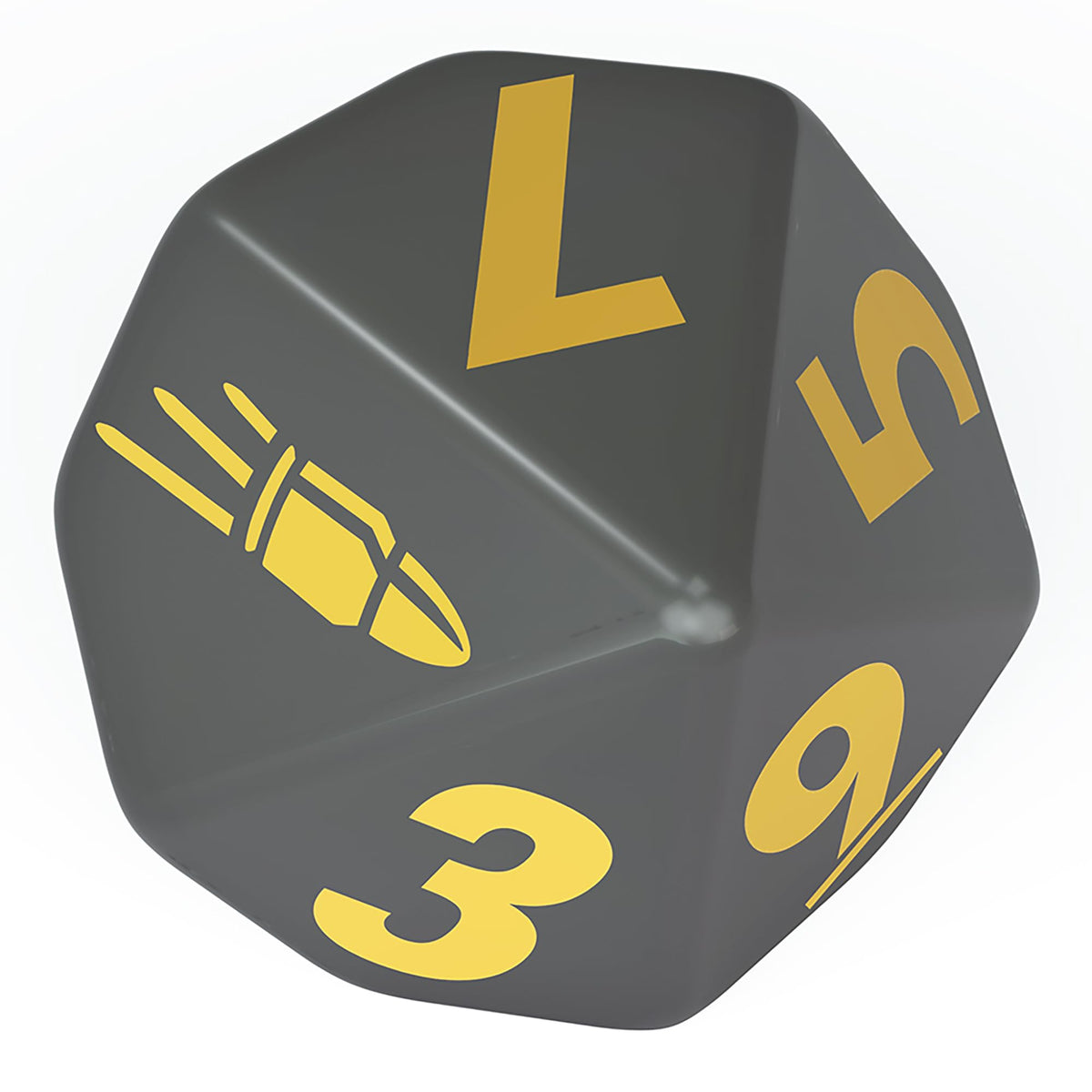 Modiphius Fallout Factions: Operators Dice Set – 12 Engraved Dice | Officially Licensed