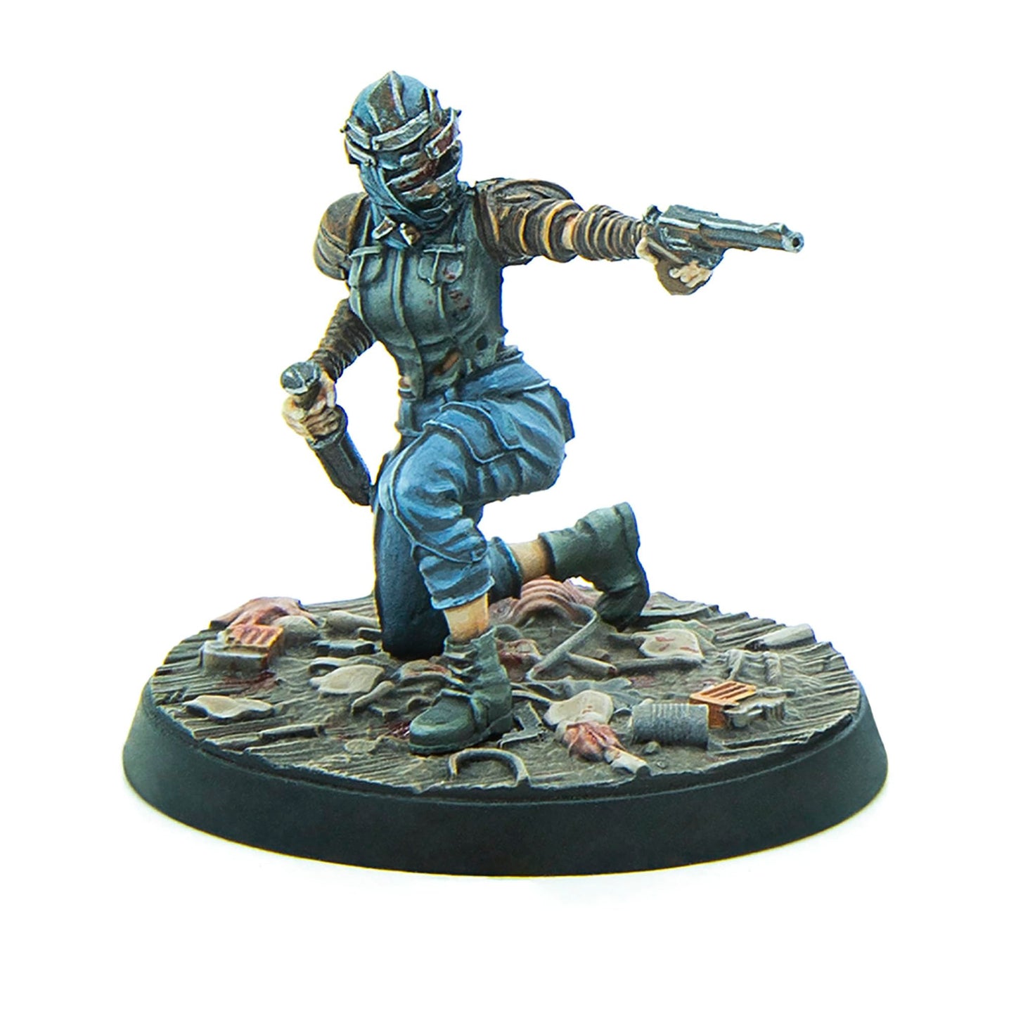 Modiphius Fallout Wasteland Warfare: Nuka World Disciples Leaders – 3 Resin Miniatures (Nisha, Dixie, Savoy)