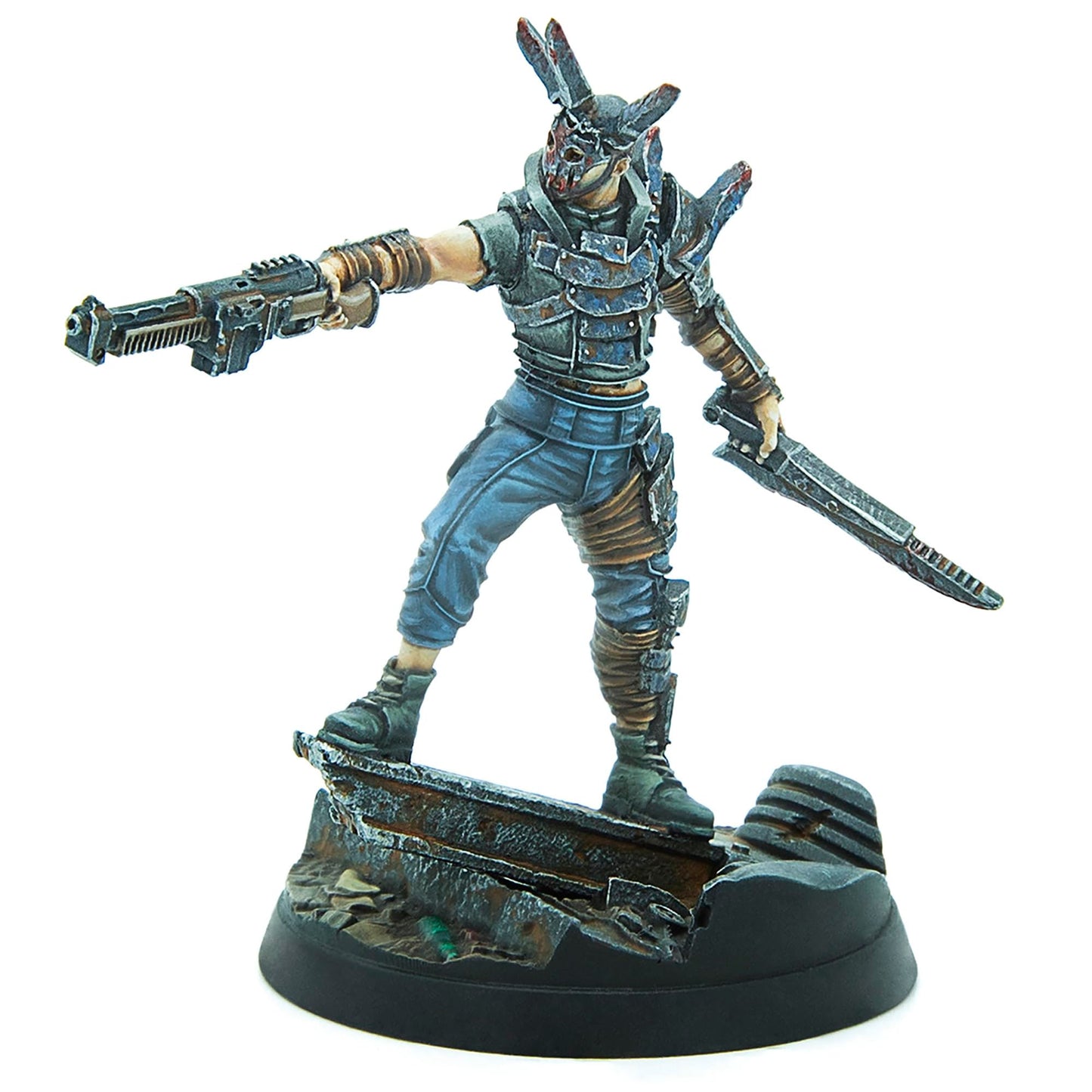 Modiphius Fallout Wasteland Warfare: Nuka World Disciples Leaders – 3 Resin Miniatures (Nisha, Dixie, Savoy)