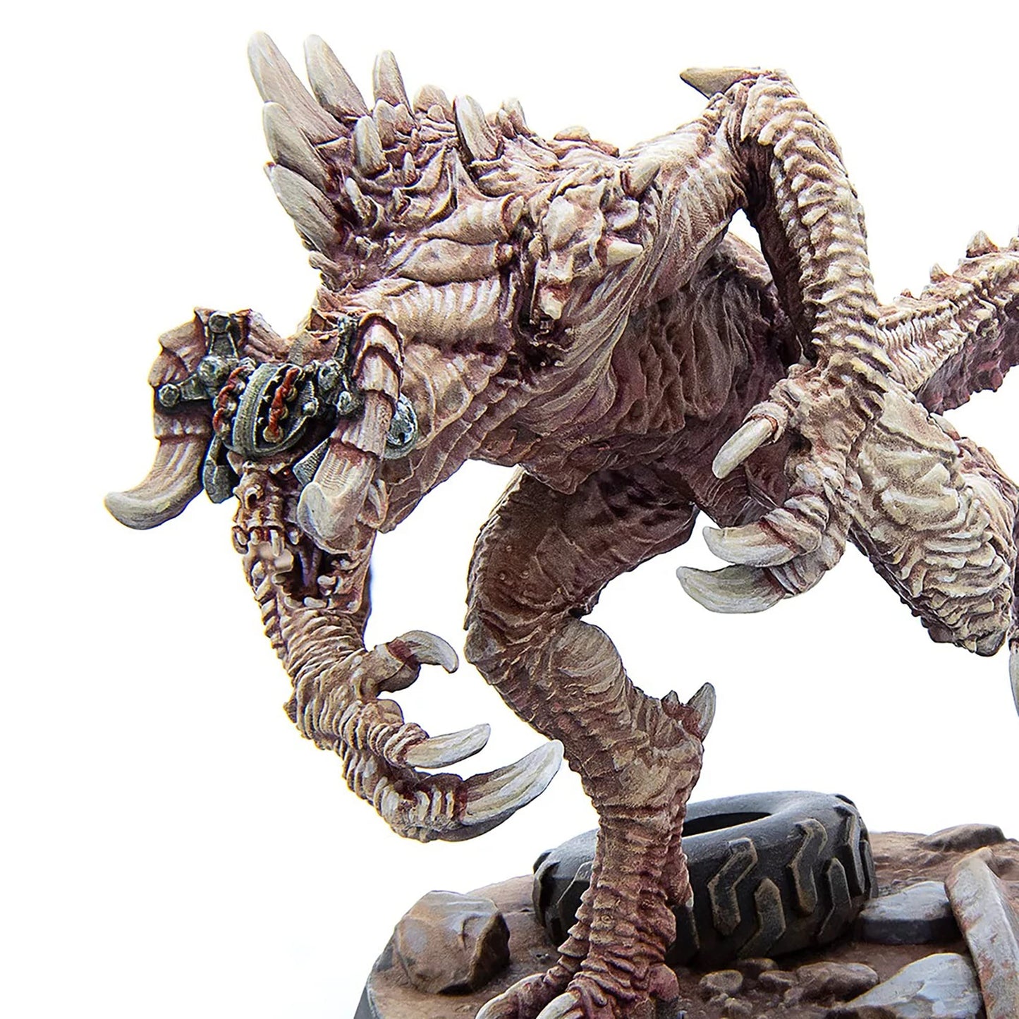 Modiphius Fallout Wasteland Warfare: Enclave-Domesticated Deathclaw Miniature (32mm) – Capital Wave