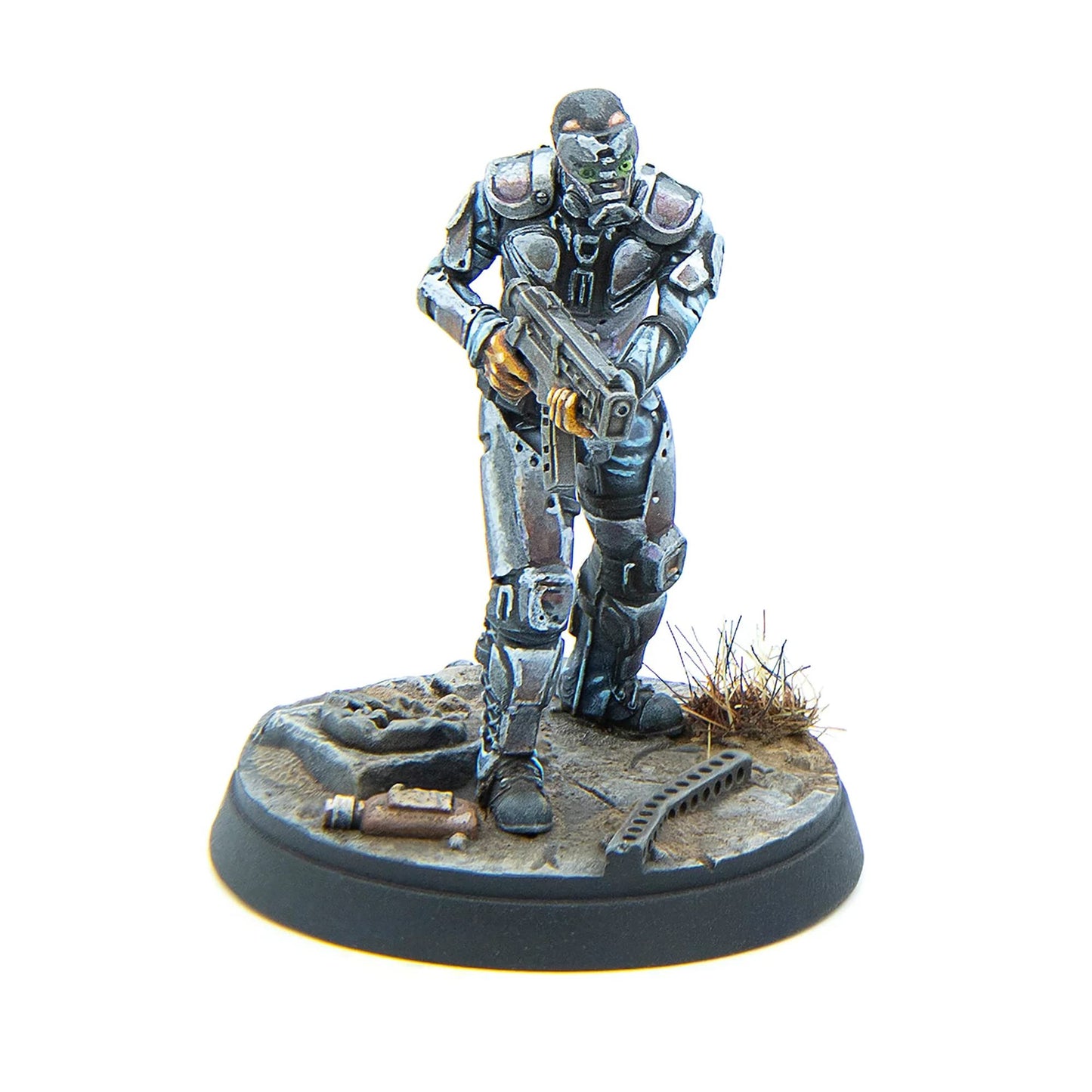 Modiphius Fallout Wasteland Warfare: Enclave-Assault Force – 6 Miniatures (Capital Wave)