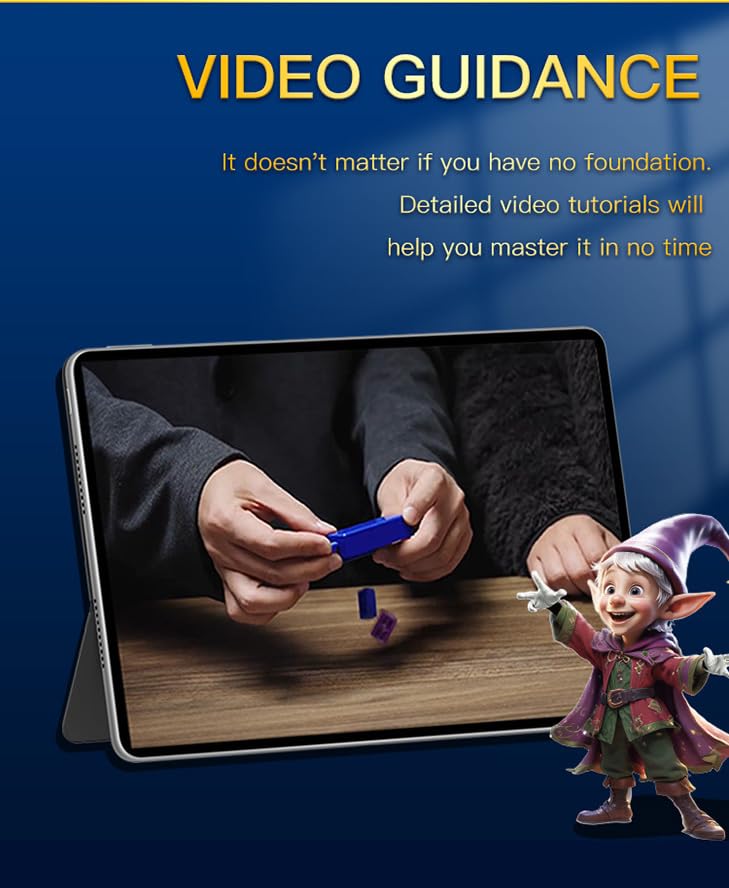 Mofari Magic Kit for Kids – 365 Tricks with Video Lessons (Ages 6–12)