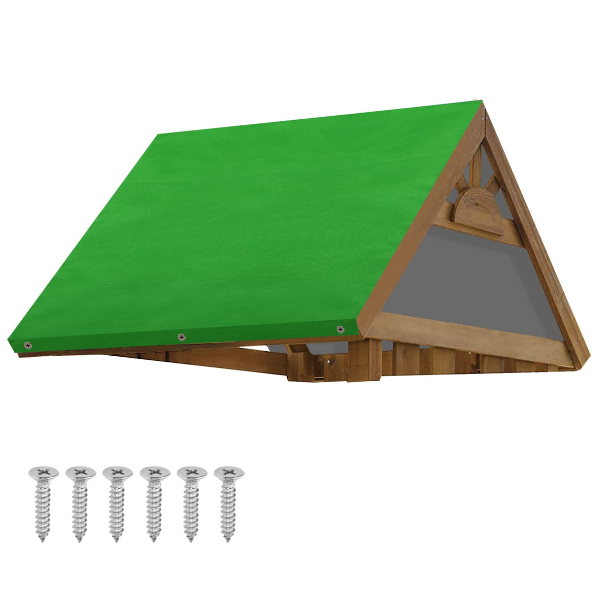 MOFEEZ 52x90 Swing Set Replacement Tarp – Outdoor Green, Polyester Oxford Fabric
