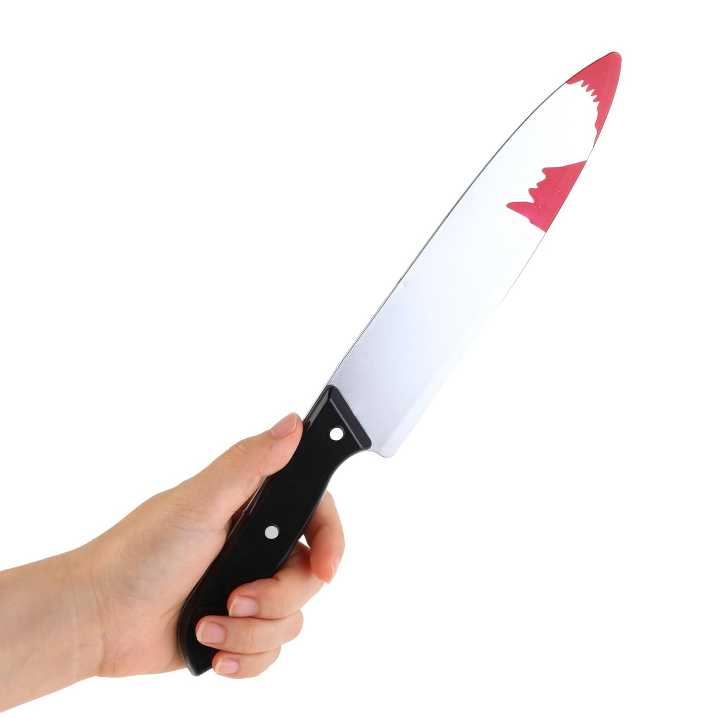 Molain Cosplay Fake Knife – 12-Inch Bloody Prop for Halloween Costumes
