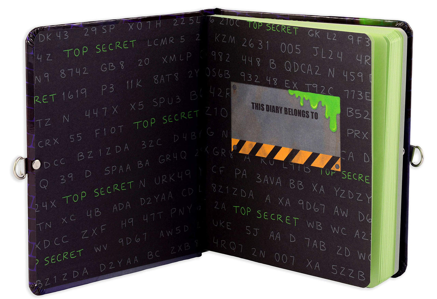 MOLLYBEE KIDS Top Secret Lock and Key Diary for Children — 208 Lined Pages, 5.5 x 6.25 Inches