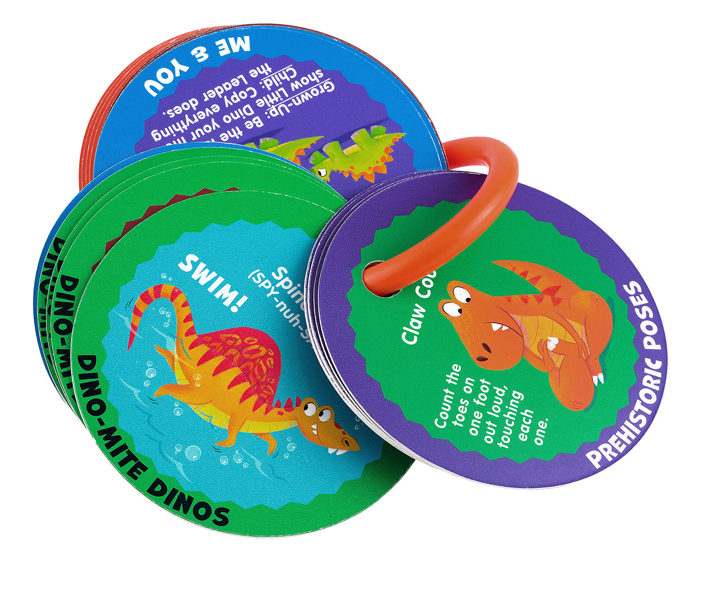 MOLLYBEE KIDS Dino Stomp and Roar: Toddler & Preschool Activity Cards for 3+