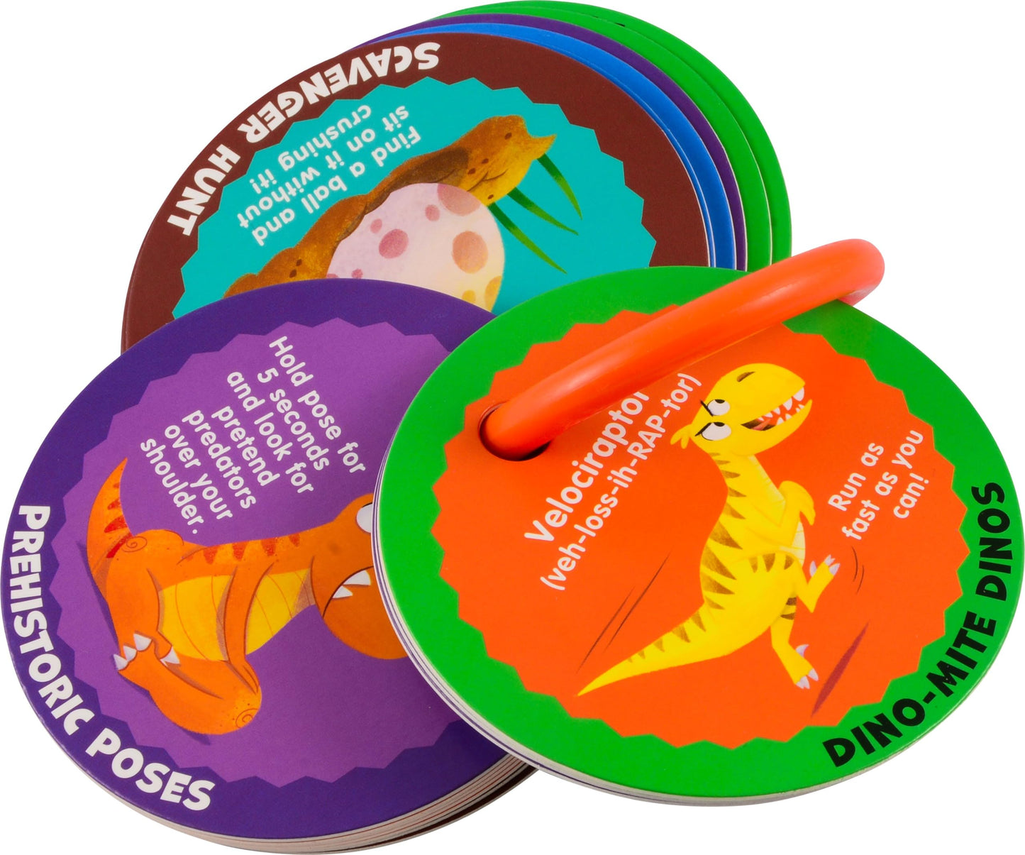 MOLLYBEE KIDS Dino Stomp and Roar: Toddler & Preschool Activity Cards for 3+