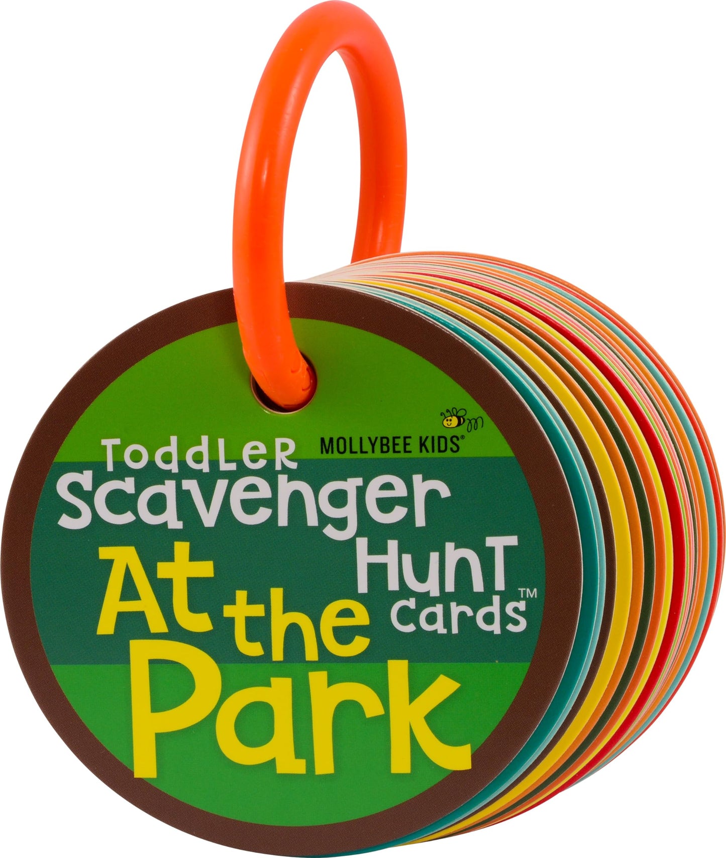 MOLLYBEE KIDS Toddler Outdoor Scavenger Hunt Cards – Park Play for Ages 2–4