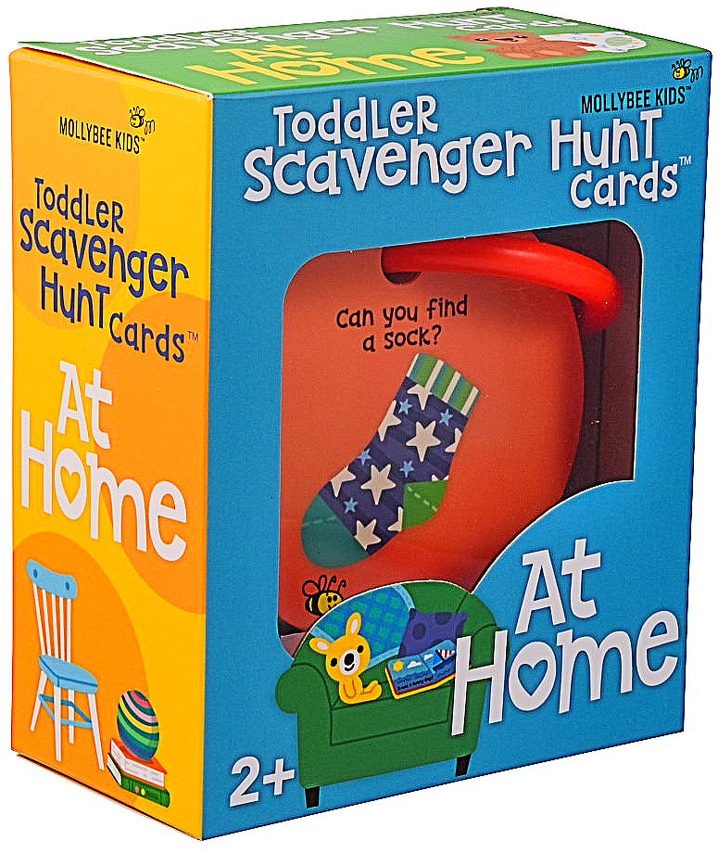 MOLLYBEE KIDS Toddler Scavenger Hunt Cards – Indoor Learning for Ages 2–3