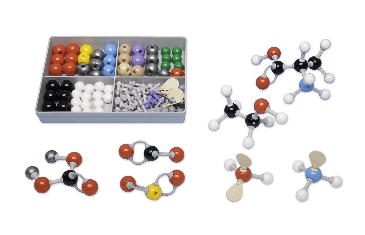 Molymod MMS-009 Inorganic/Organic Chemistry Molecular Model Set for Students (52 Parts) – Classroom Chemistry Kit