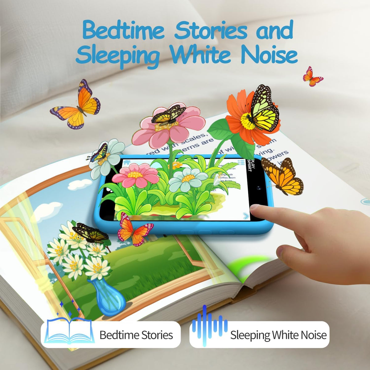 MOMILLA Kids Smart Phone with 200+ Educational Games, Dual Camera & Parental Controls