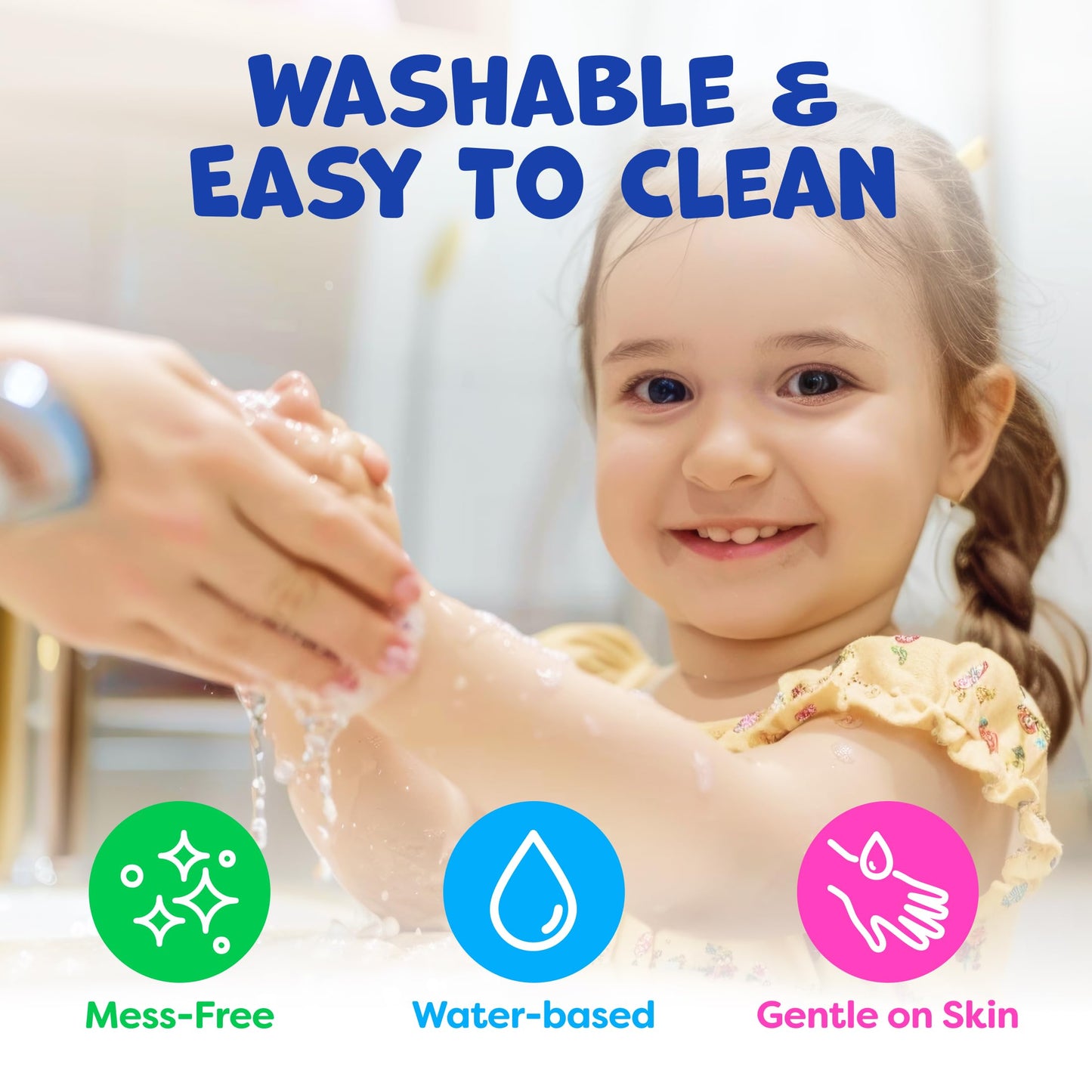 Momo & Nashi Dot Markers for Toddlers 1-3 – Washable Kids Art Kit with Printable Sheets