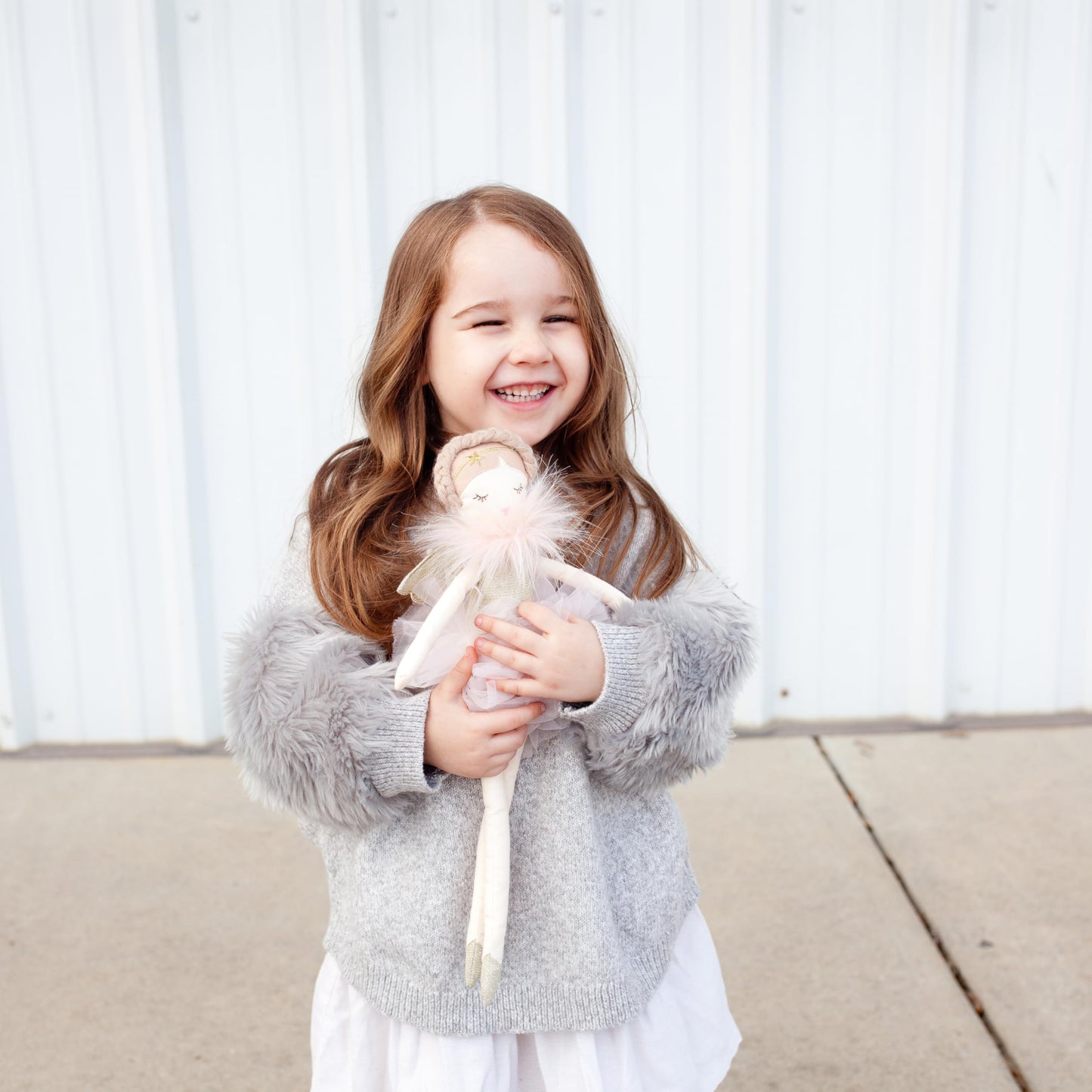 MON AMI Angel Stuffed Doll – 15 Inch Soft Plush Toy for Playtime & Decor