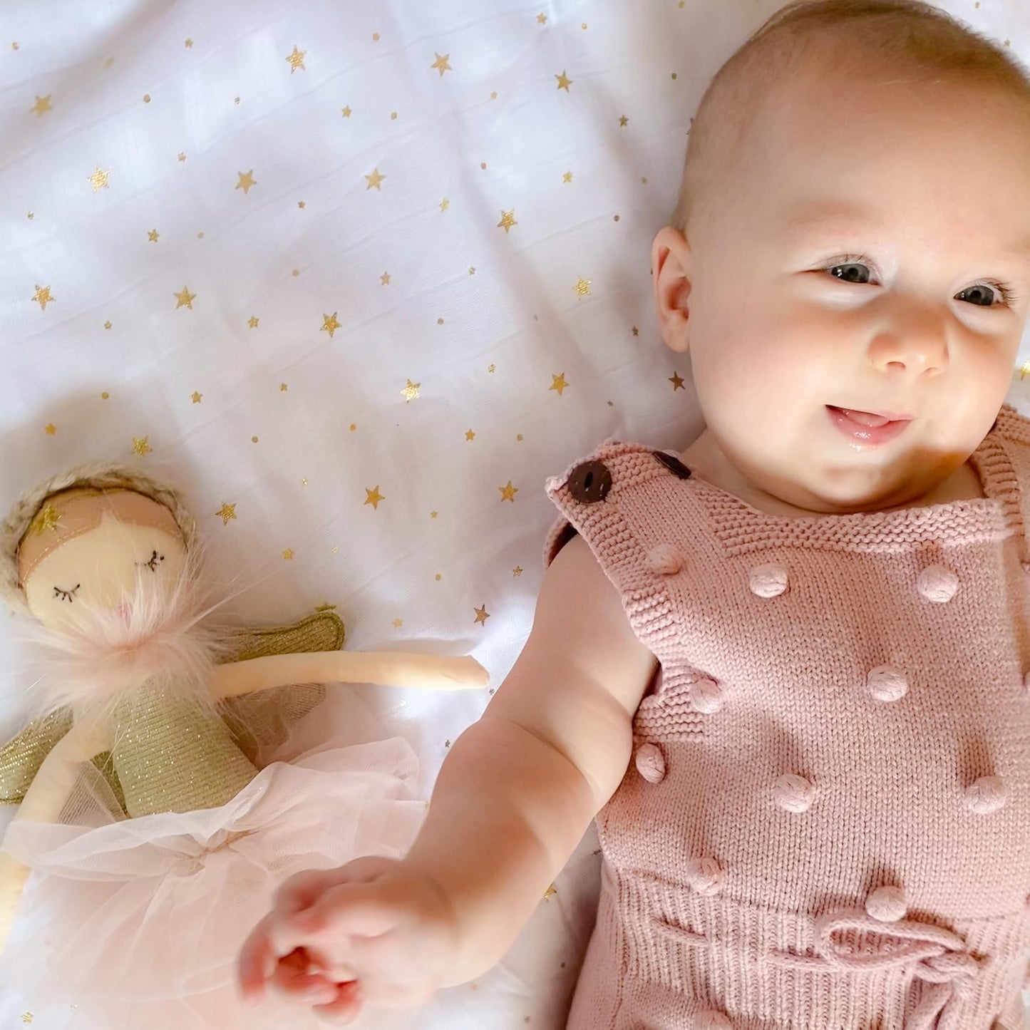 MON AMI Angel Stuffed Doll – 15 Inch Soft Plush Toy for Playtime & Decor