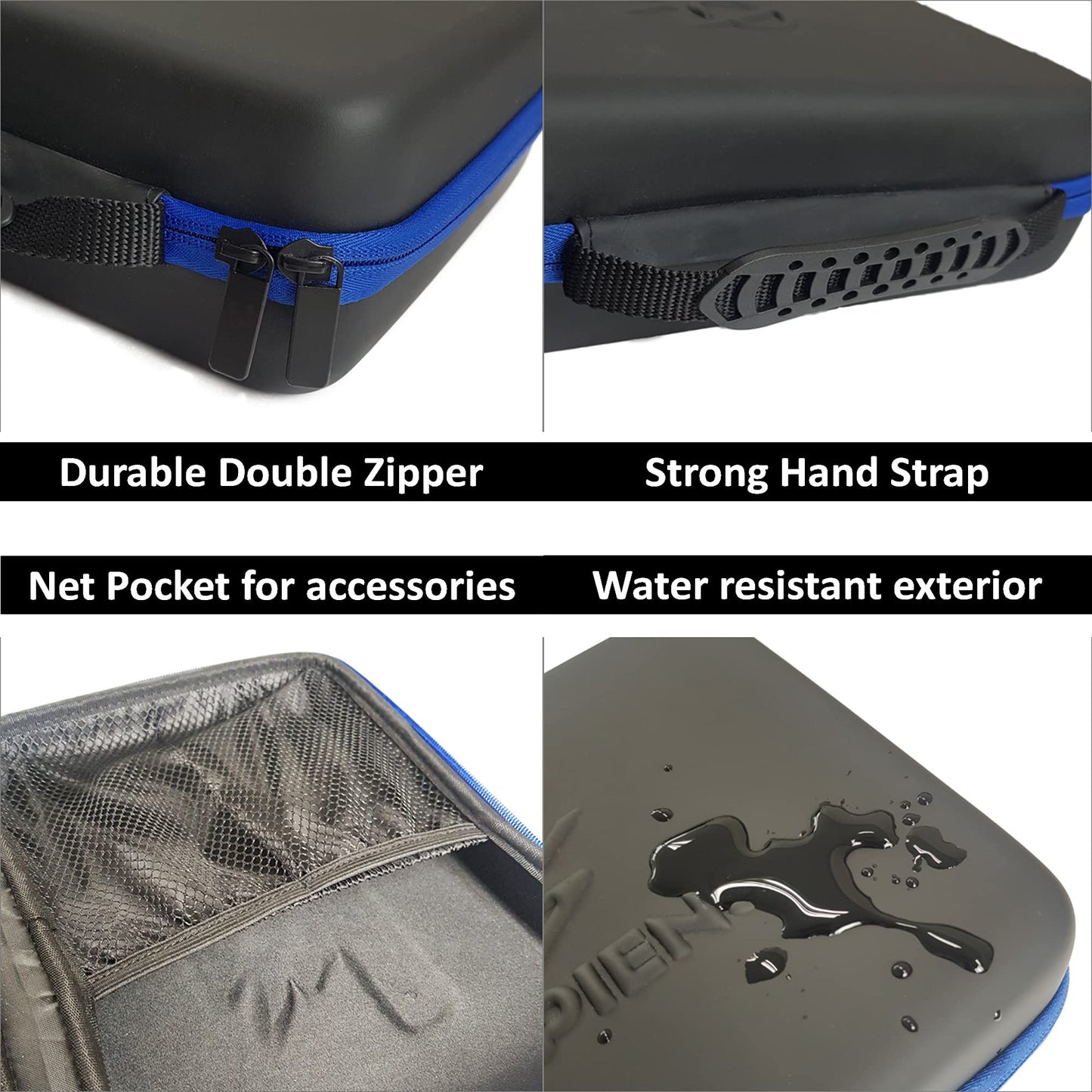 MONGPIENS Battling Tops Case (Medium) – Soft, Waterproof Storage for Tops & Launcher