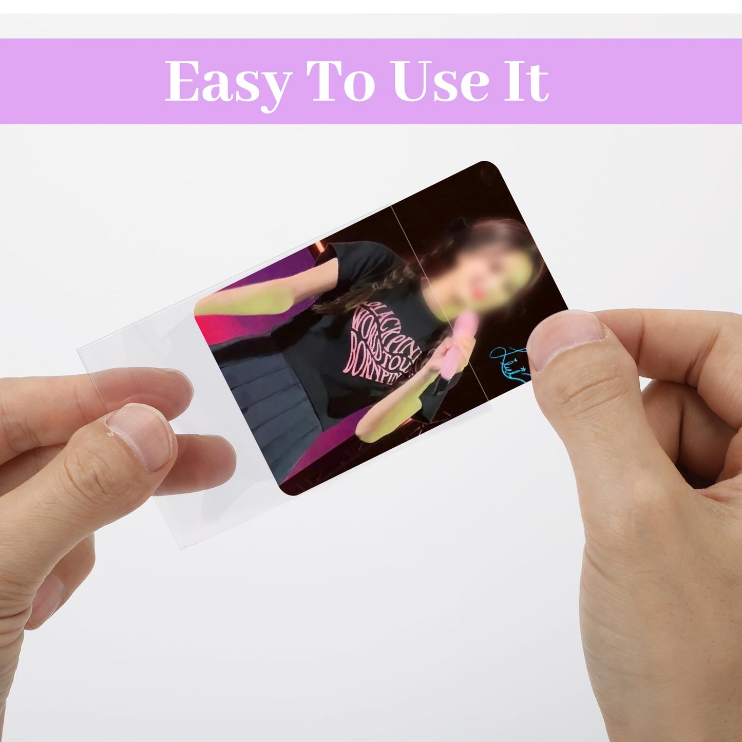Monigte 100 Pcs Photocard Sleeves 57x88mm – Ultra Clear Protector