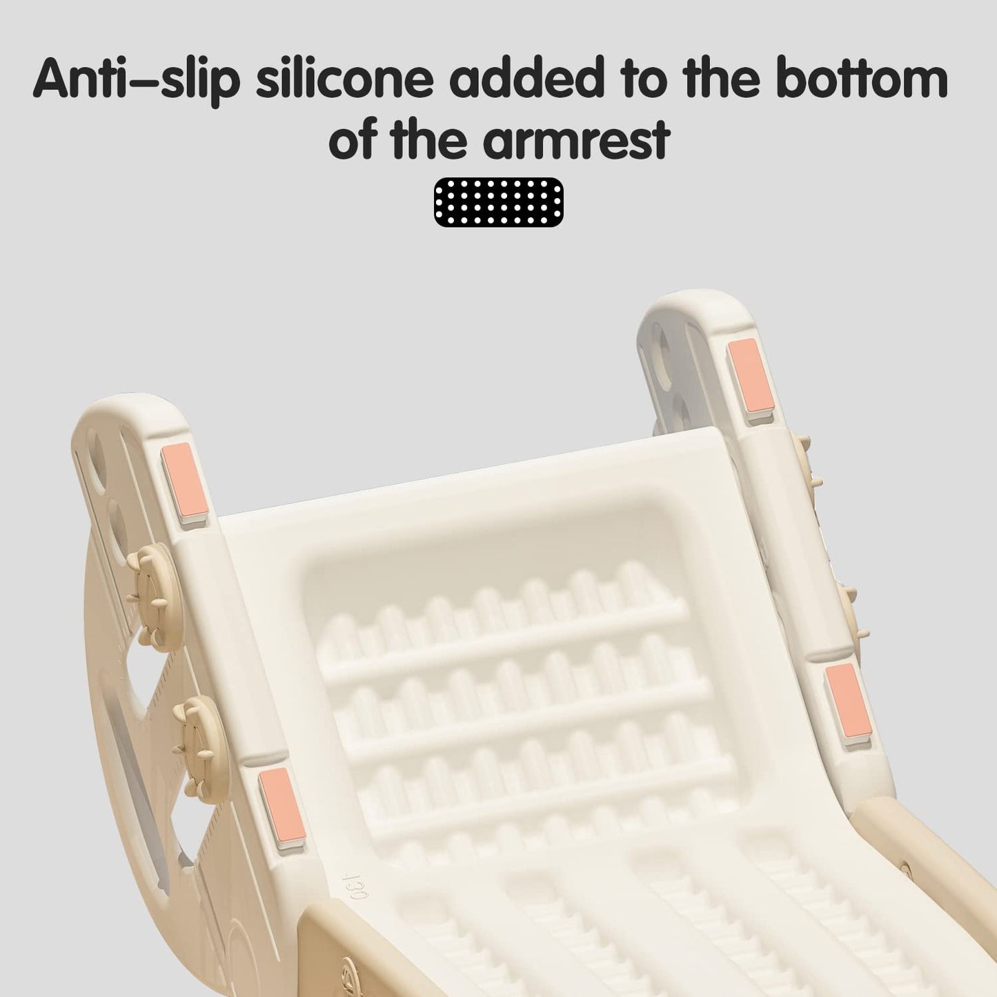 Monleelnom Couch Slide for Kids – Adjustable Armrest, 220LBS, Easy Install