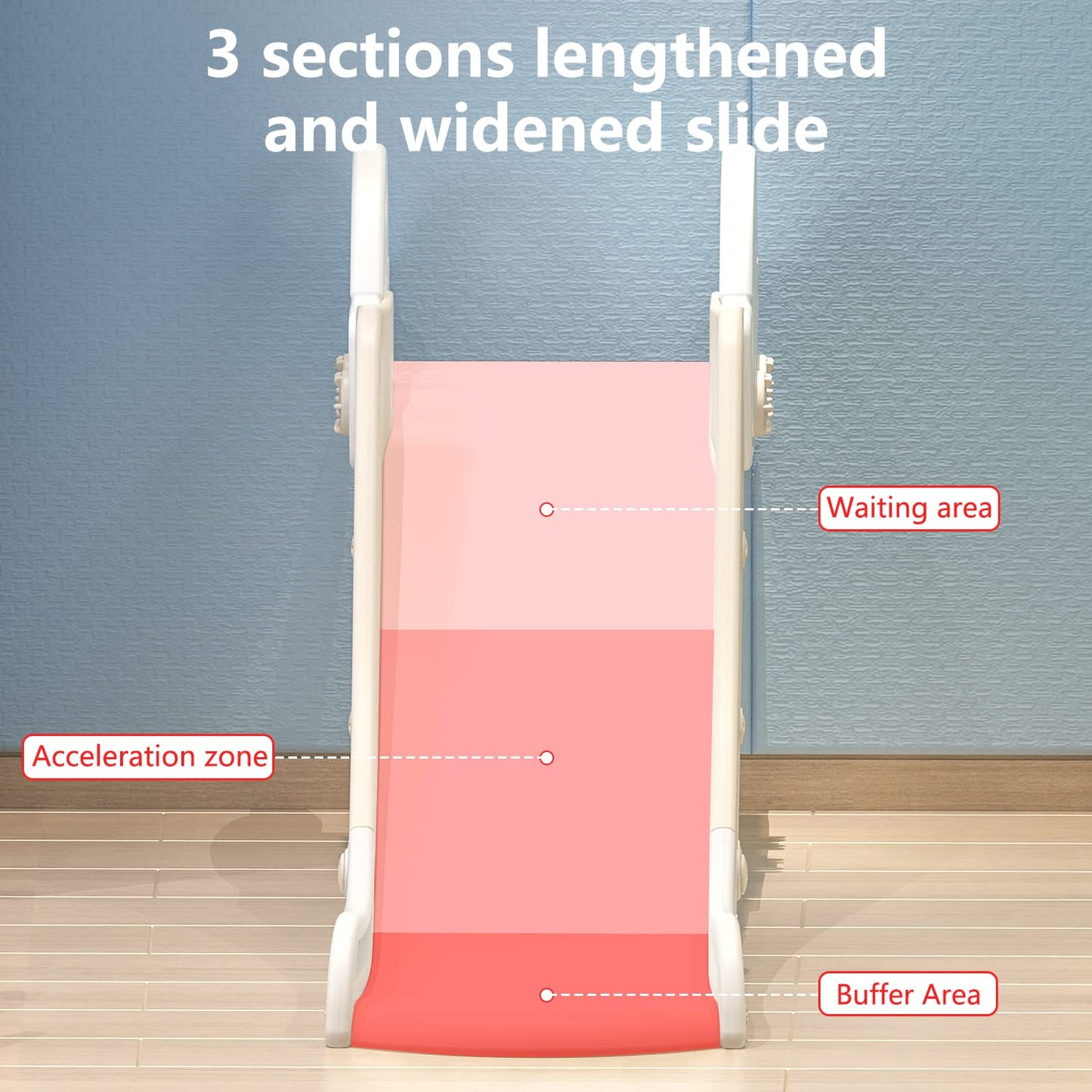Monleelnom Couch Slide for Kids – Adjustable Armrest, 220LBS, Easy Install