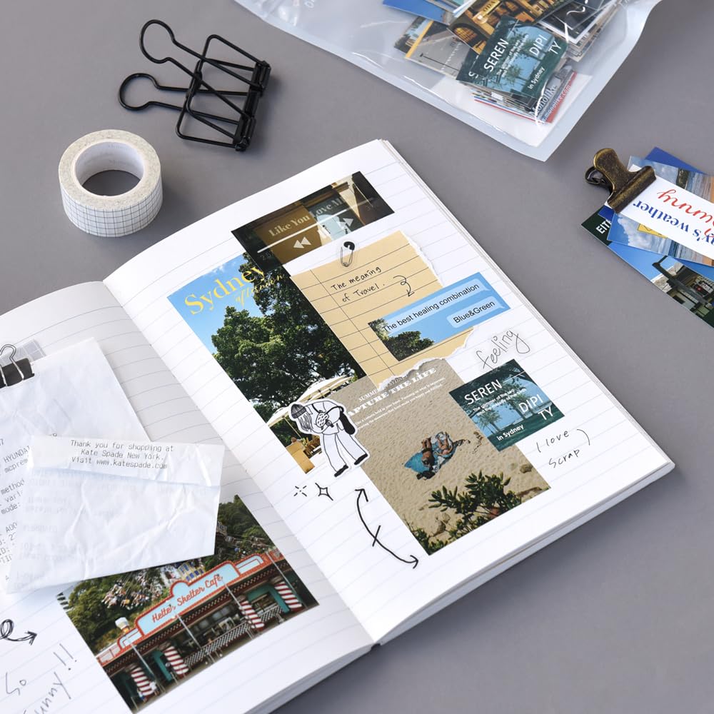 Monolike Capture The Life Sticker Pack Sydney (102Pcs) – Journal & Scrapbook Variety