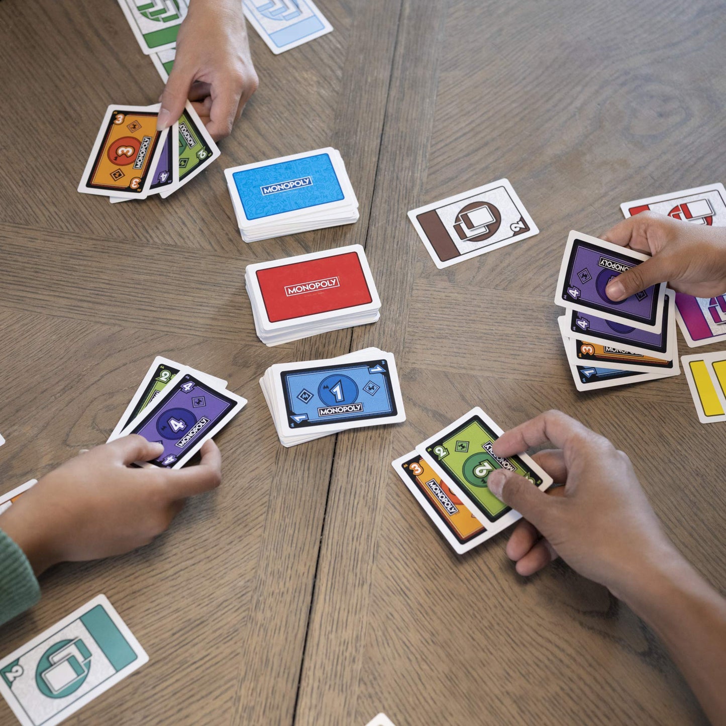 Monopoly Bid: Fast-Paced Card Game for Family Game Night | Monopoly
