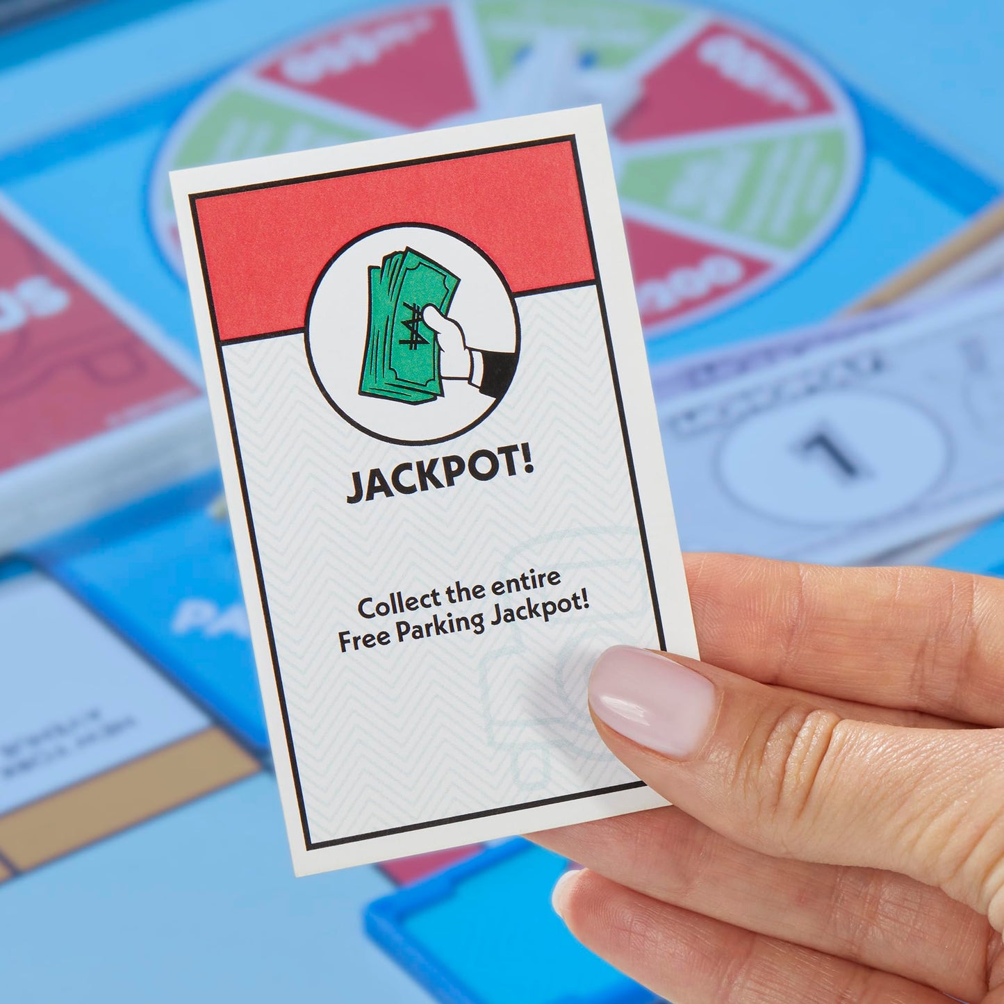 Monopoly Free Parking Jackpot Expansion | Faster Play for 2-6 Players