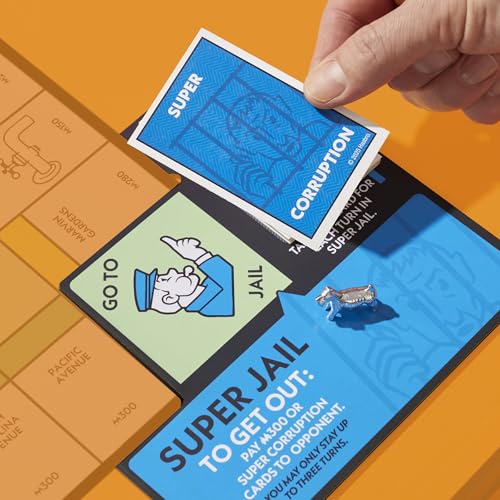 Monopoly Go to Jail Expansion – Quick Play for 2-6 Players (Ages 8+)