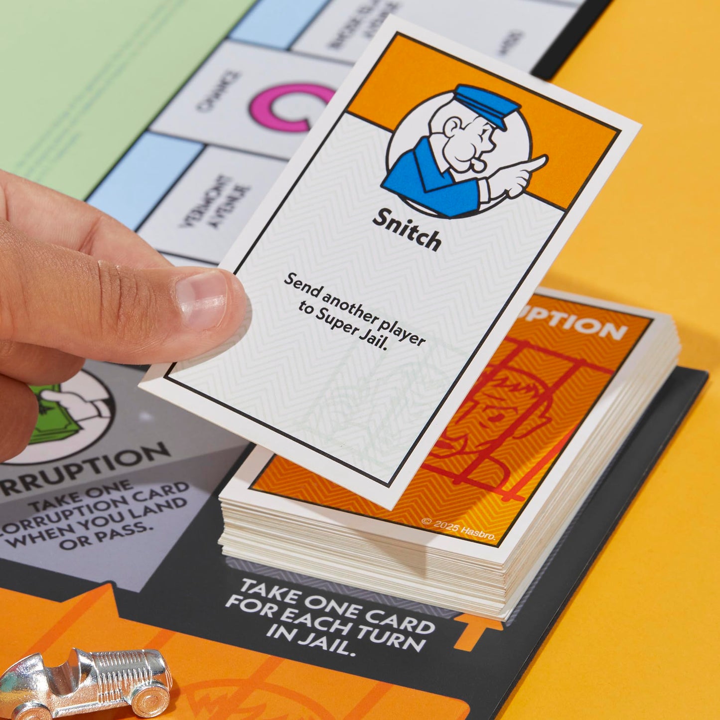 Monopoly Go to Jail Expansion – Quick Play for 2-6 Players (Ages 8+)