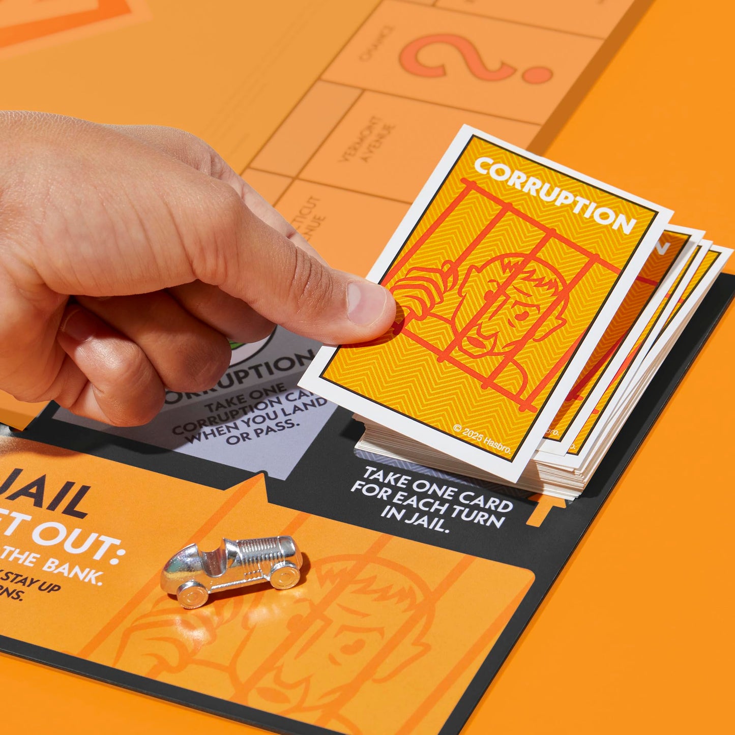 Monopoly Go to Jail Expansion – Quick Play for 2-6 Players (Ages 8+)