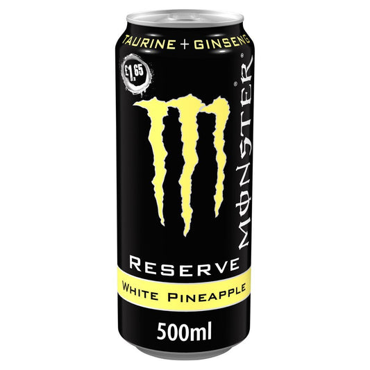 Monster Energy Drink Reserve White Pineapple PMP 500ml (Case of 12)