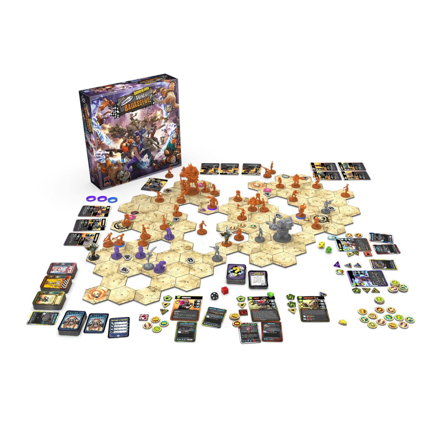 Borderlands: Mister Torgue’s Arena of Badassery Board Game | Monster Fight Club