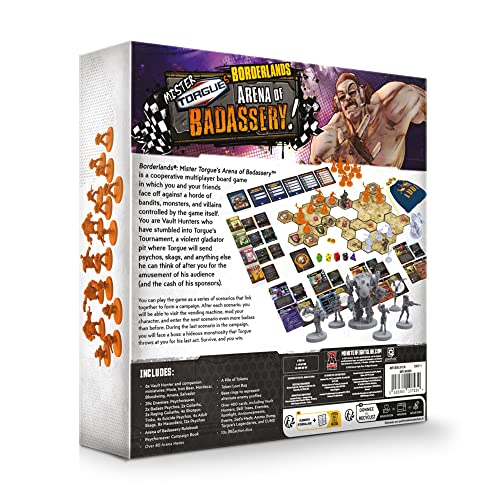 Borderlands: Mister Torgue’s Arena of Badassery Board Game | Monster Fight Club