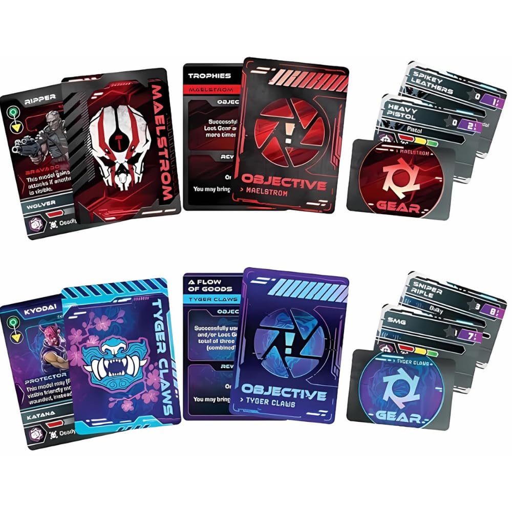 Monster Fight Club Cyberpunk Red Board Game: Combat Zone Core Game
