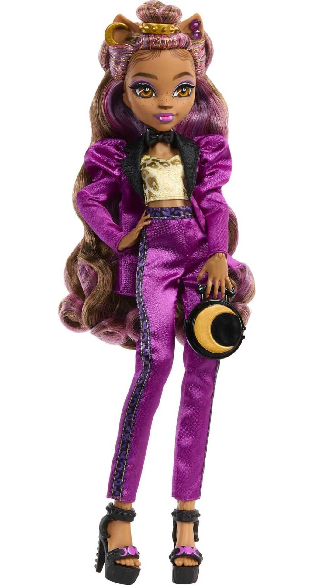 Monster High Doll: Clawdeen Wolf at Monster Ball Party Fashion & Themed Accessories