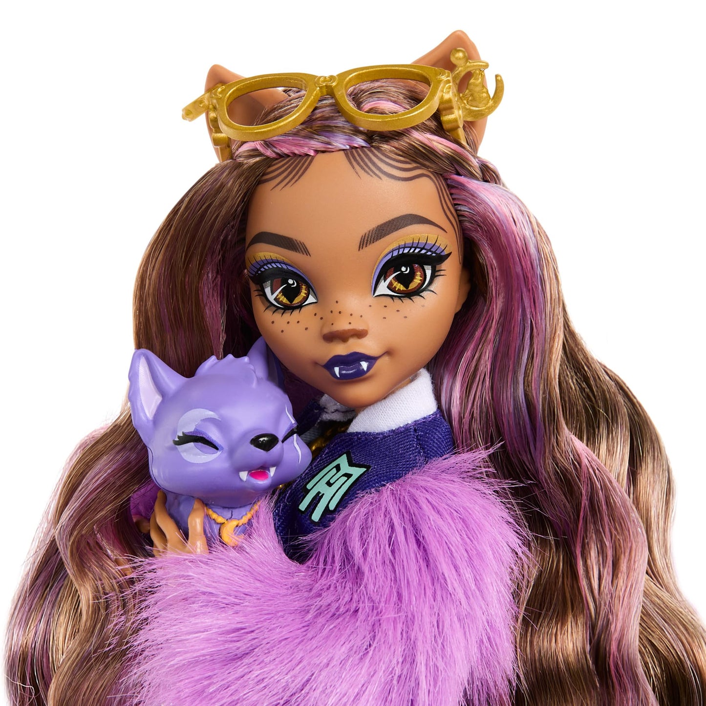 Monster High Clawdeen Wolf Doll with Crescent & Accessories – Poseable Playset