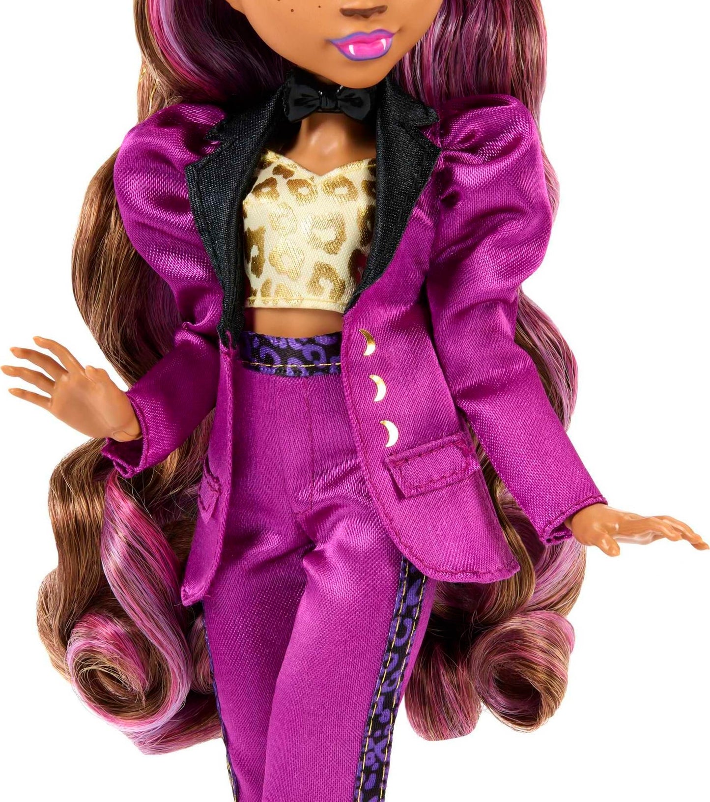 Monster High Doll: Clawdeen Wolf at Monster Ball Party Fashion & Themed Accessories