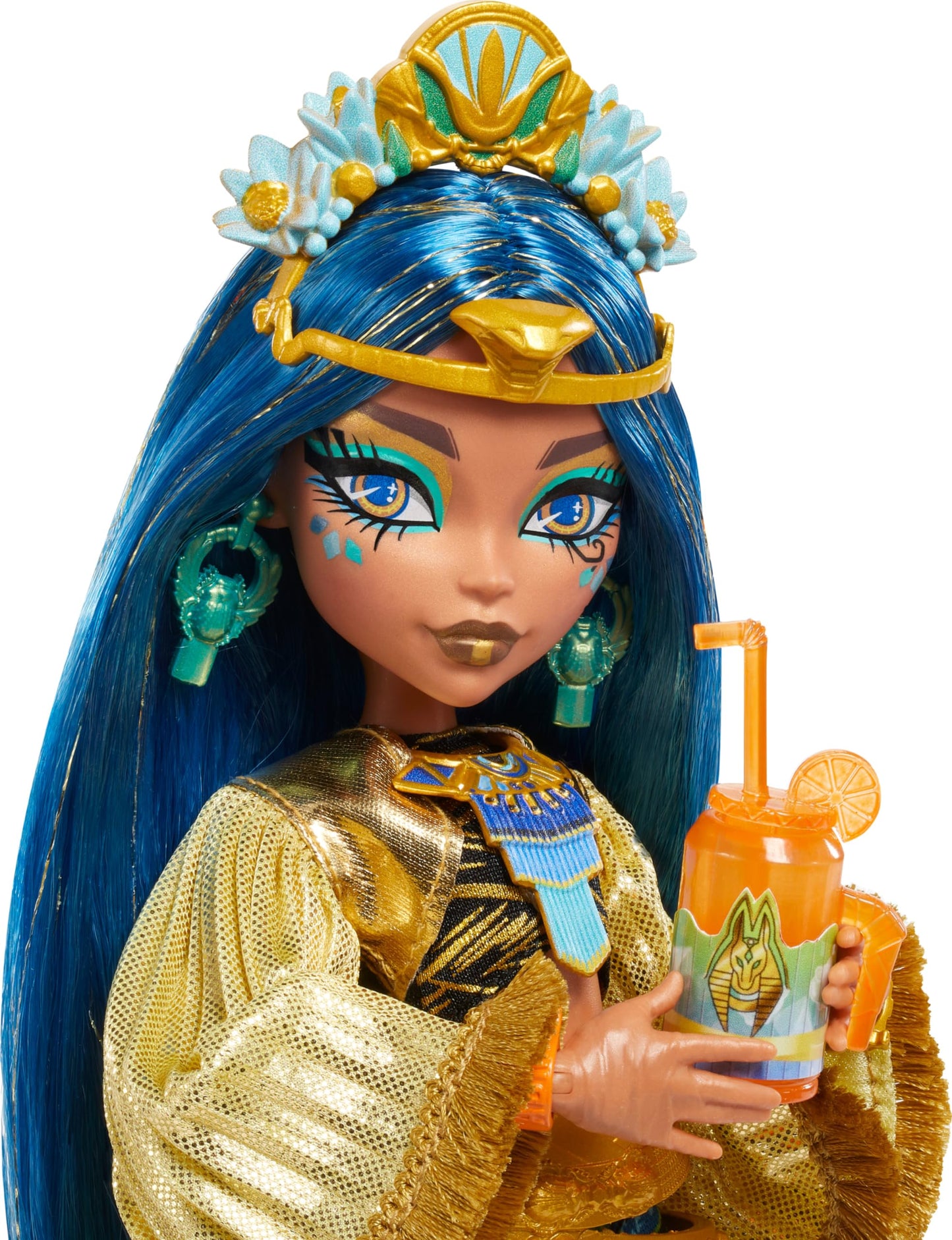 Monster High Cleo De Nile Monster Fest Doll – Glam Outfit & Festival Accessories