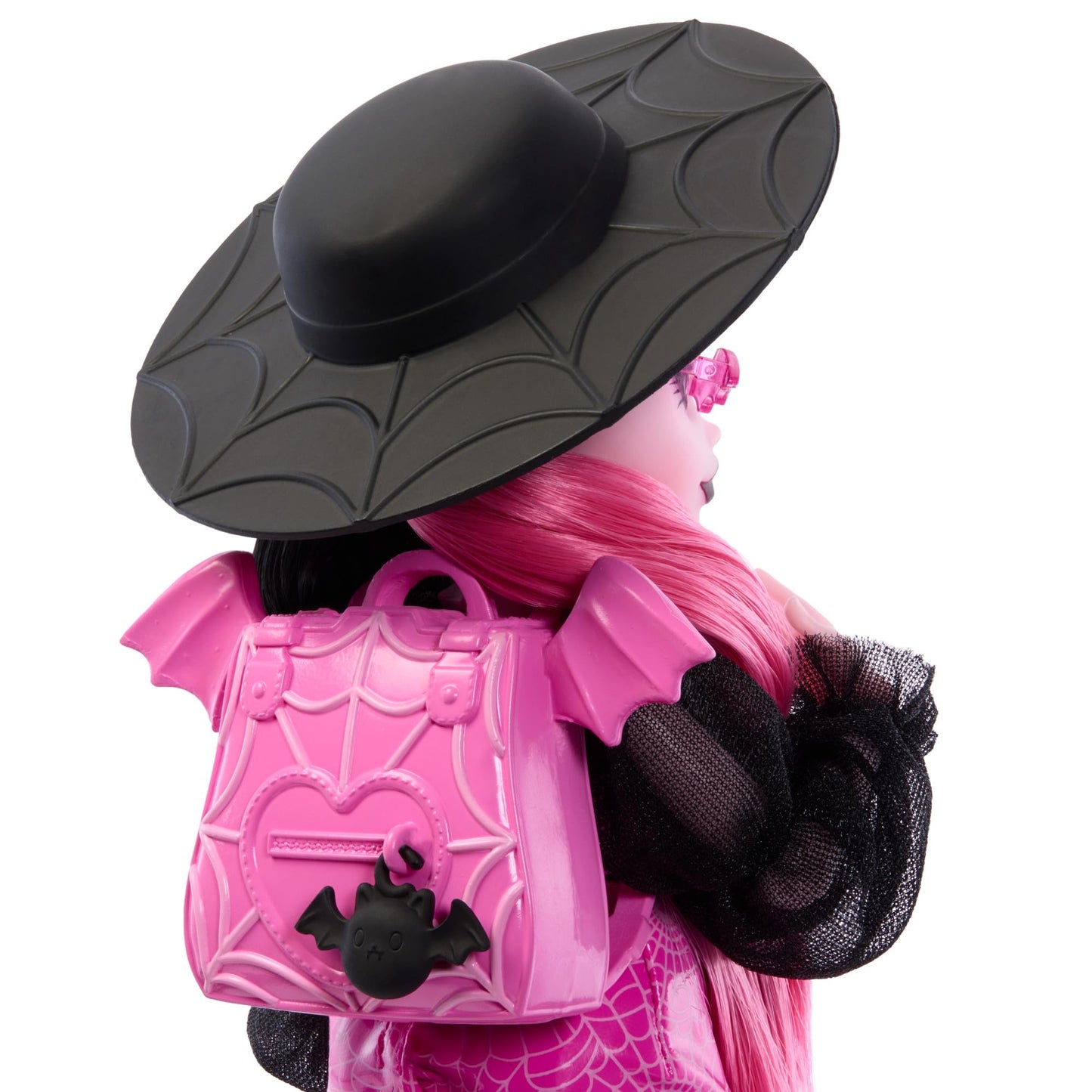 Monster High Draculaura Doll with Count Fabulous & Accessories – Backpack, Spell Book, Bento Box