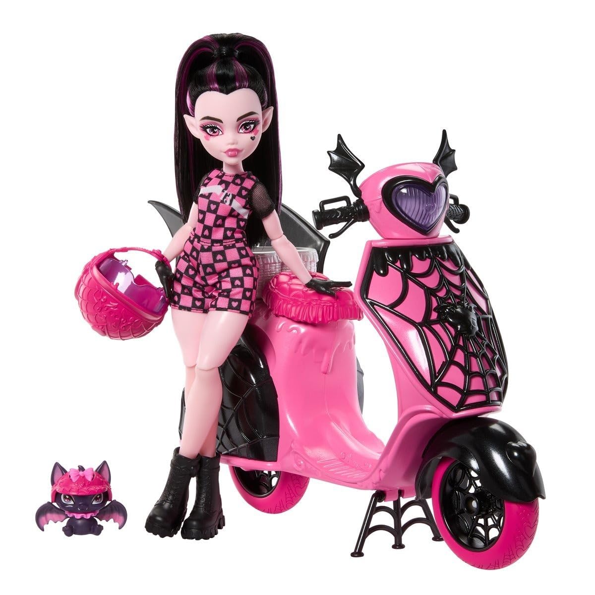 Monster High Draculaura Doll with Scooter | Collectible Playset