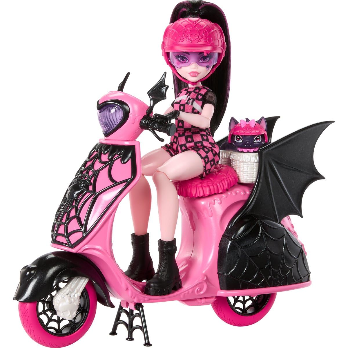 Monster High Draculaura Doll with Scooter | Collectible Playset