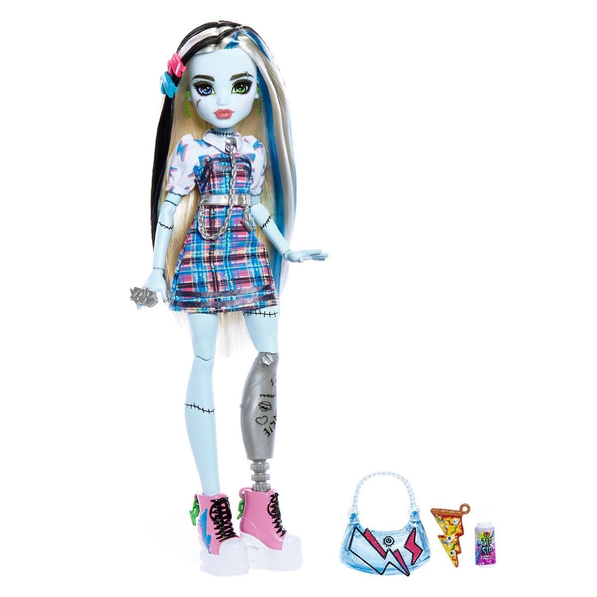 Monster High Frankie’s Day Out Doll Pink – MTHKY73 | 11-Point Articulation