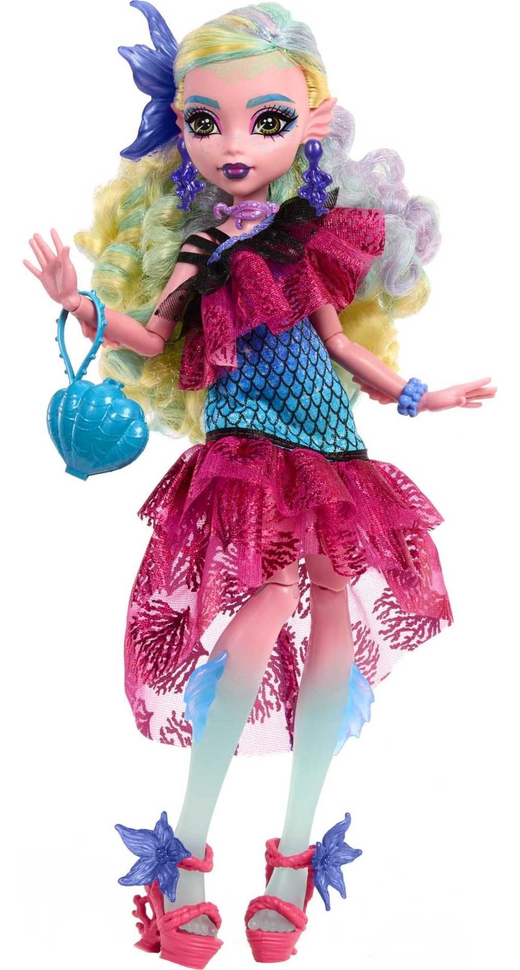 Monster High Lagoona Blue Monster Ball Doll – Party Dress & Accessories