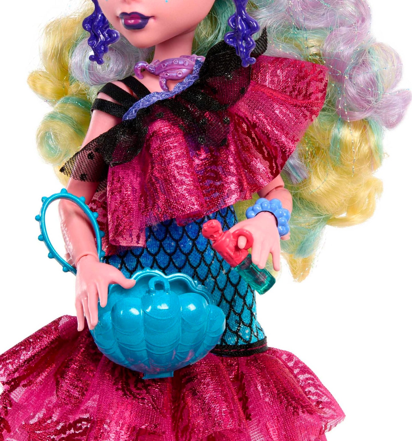 Monster High Lagoona Blue Monster Ball Doll – Party Dress & Accessories