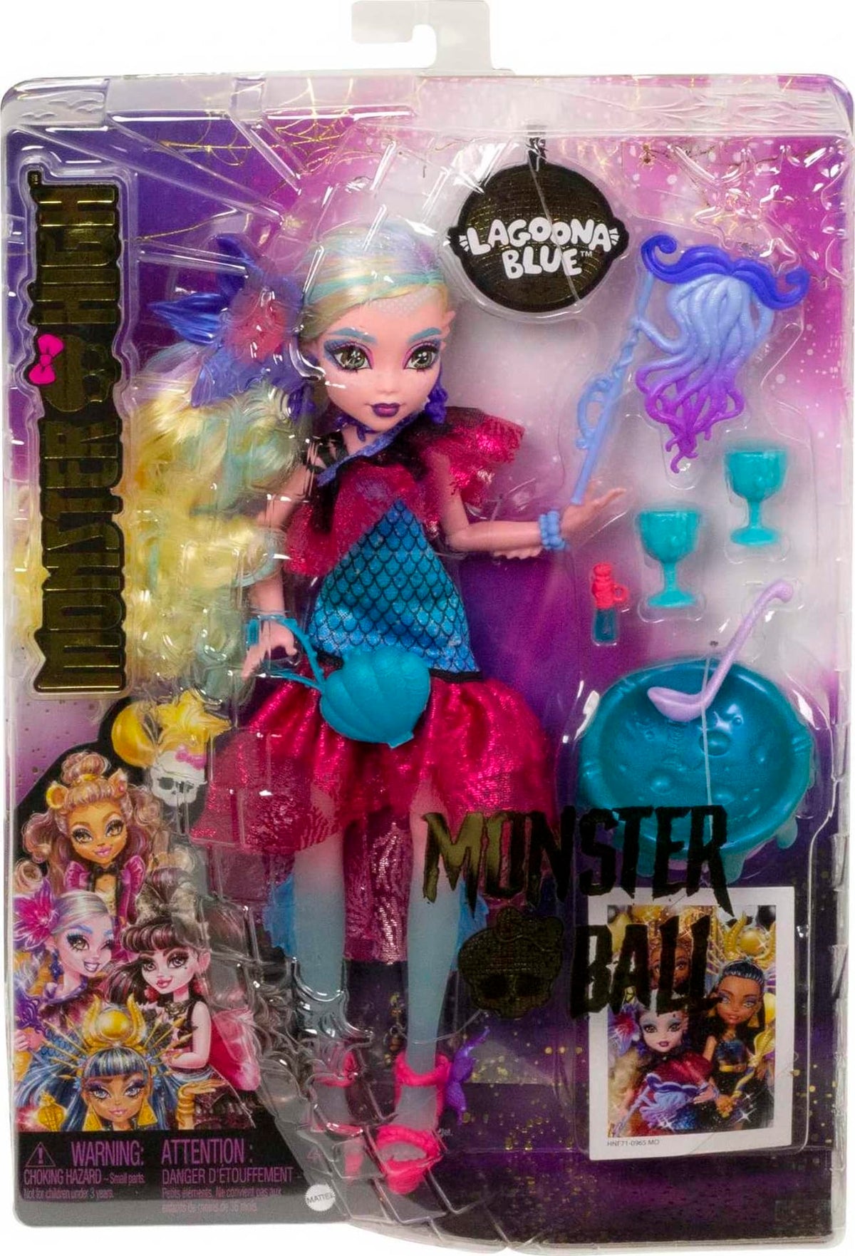 Monster High Lagoona Blue Monster Ball Doll – Party Dress & Accessories