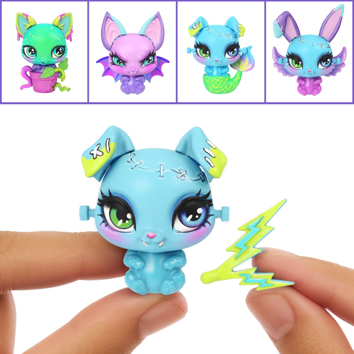 Monster High Make-A-Monster Pet Playset — Frankie Stein Doll + 30+ Accessories for Creative Pet Combos