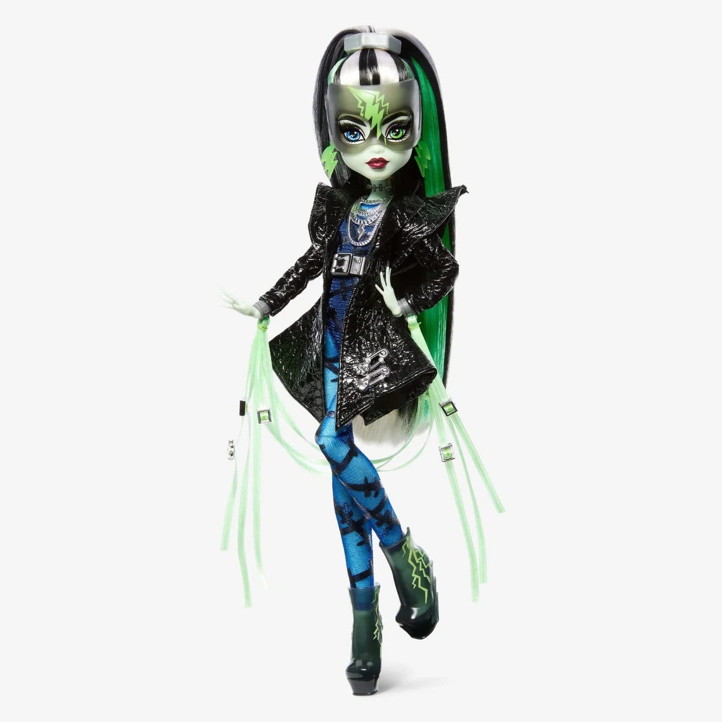 Monster High Haunt Couture Midnight Runway Frankie Stein Doll – 10.5-Inch Poseable Collectible