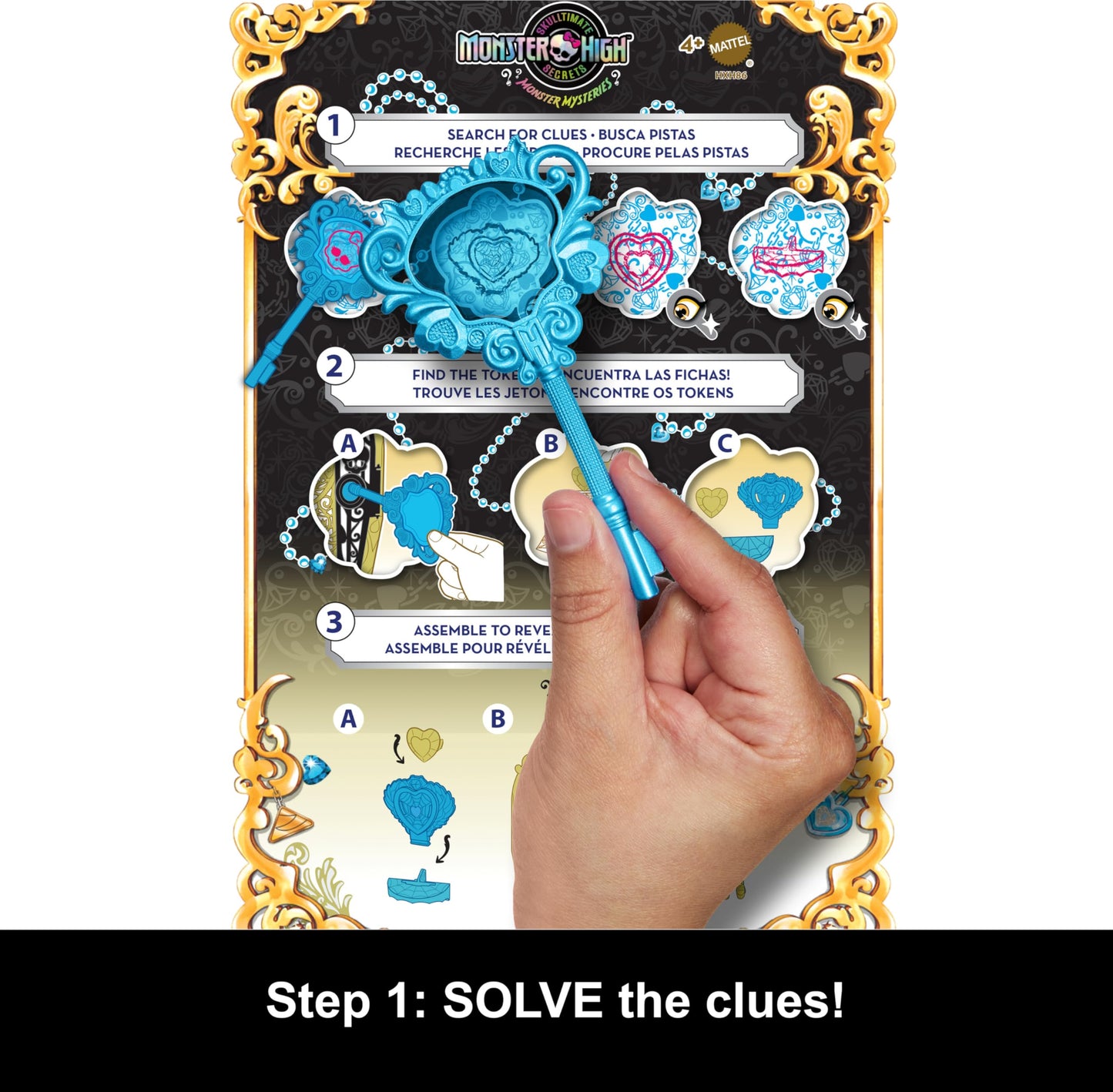 Monster High Skulltimate Secrets: Monster Mysteries Cleo De Nile Closet Set with 19+ Surprises