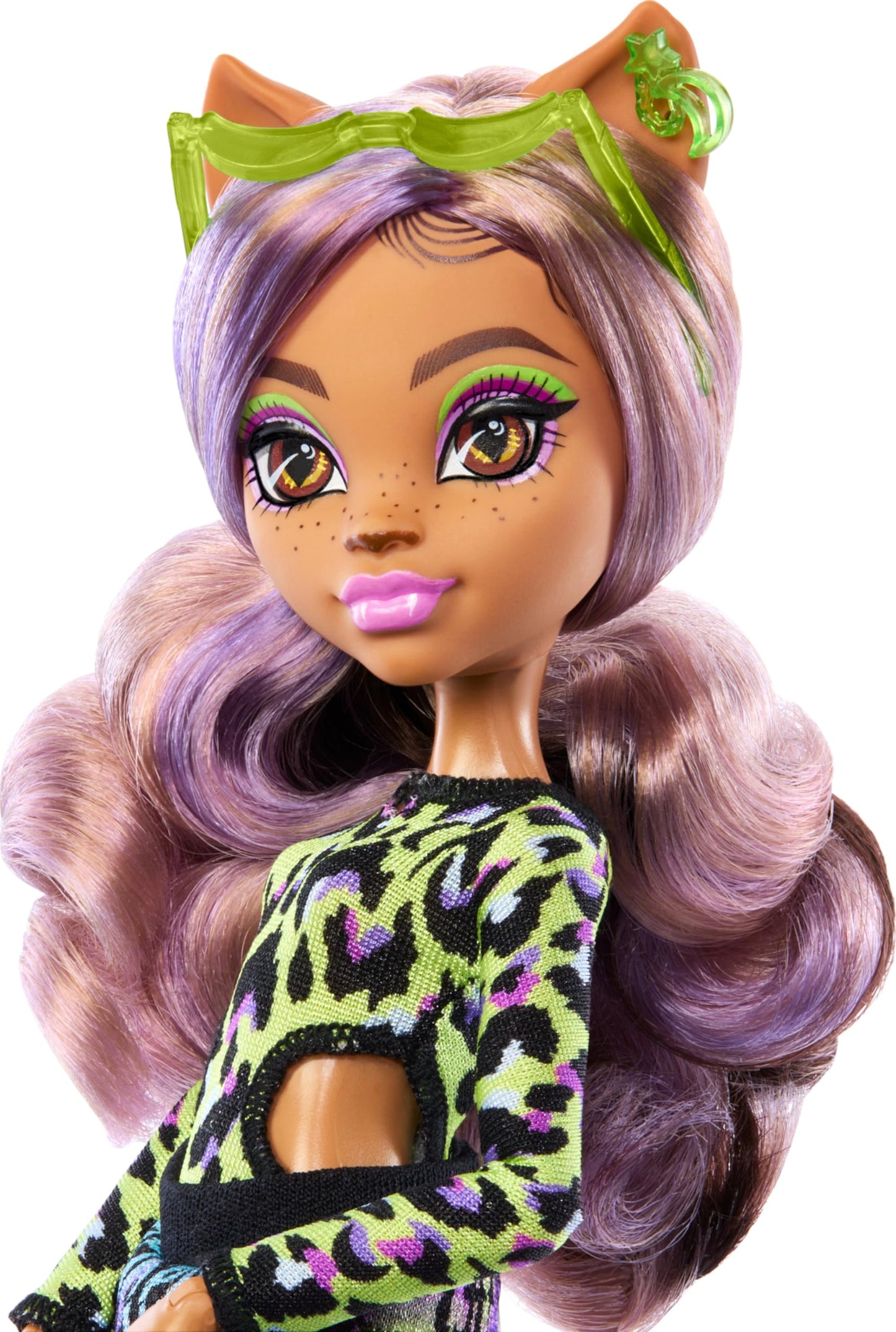 Monster High Scare-adise Island Clawdeen Wolf Doll – Beach Vacation Outfit & Accessories