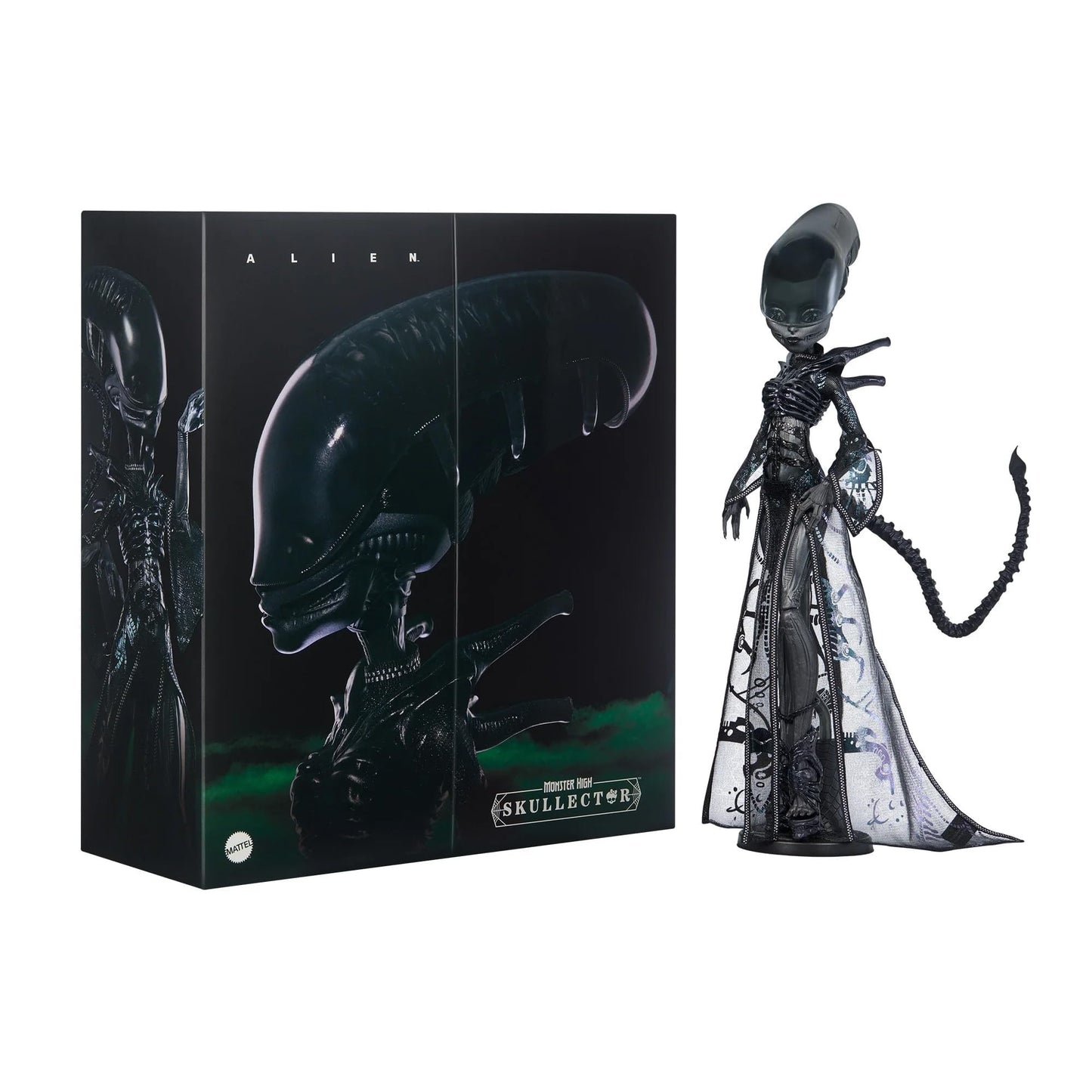 Monster High Skullector Alien Doll – Limited Edition Collectible with Metallic Outfit & Certificate of Authenticity