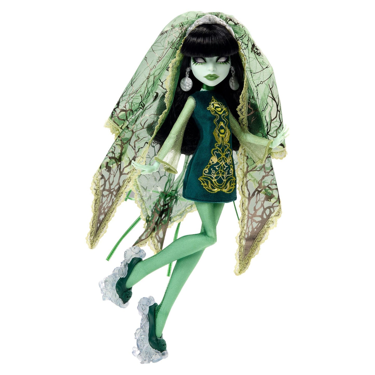 Monster High Skullector Scarah Screams Fang Club Doll – 60s Style Collectible