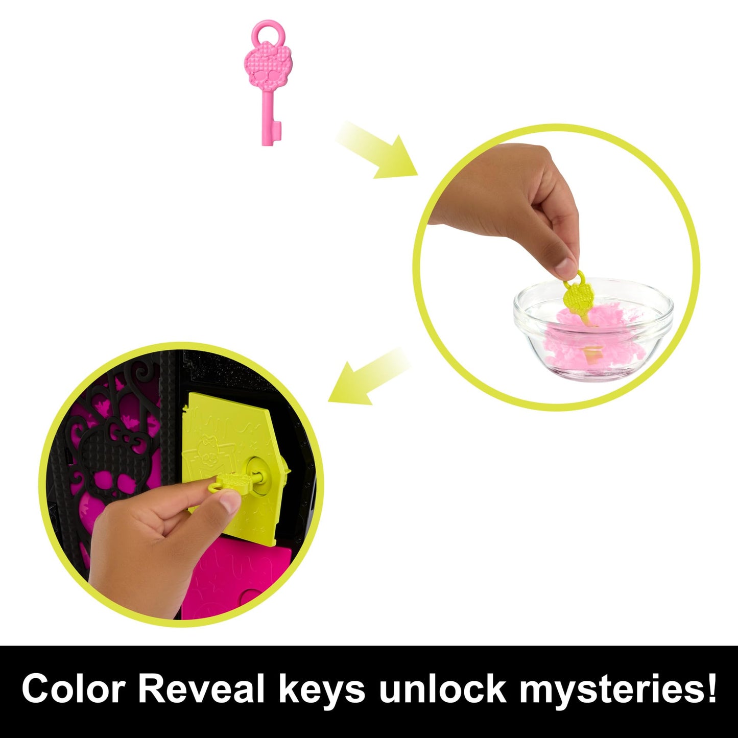 Monster High Skulltimate Secrets Neon Frights: Draculaura with Dress-Up Locker & 19+ Surprises